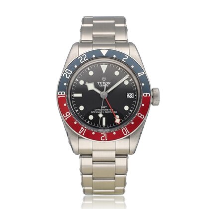 Black Bay GMT 41 - 2018 box + papers | steel pepsi black