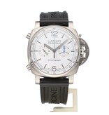 Panerai Luminor Chrono 44 NEW PANERAI SERVICE - 2022 B+P | steel white rubber