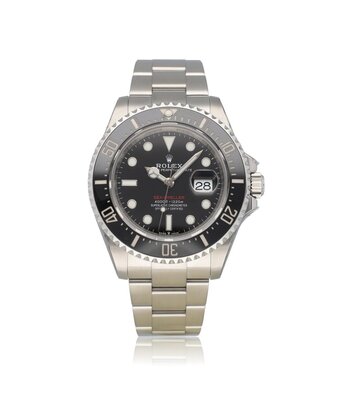 Rolex Sea-Dweller  43 NEW ROLEX SERVICE - 2023 box + papers | steel red black ceramic Oyster