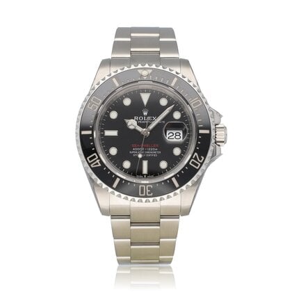 Sea-Dweller  43 NEW ROLEX SERVICE - 2023 box + papers | steel red black ceramic Oyster