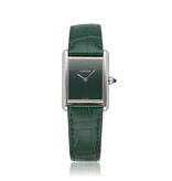 Cartier Tank Must LM - 2022 box + papers | steel green