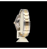 Rolex Datejust II 41 NEW ROLEX CPO SERVICE - 2010 box + papers | steel - gold black arabic Oyste