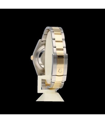 Rolex Datejust II 41 NEW ROLEX CPO SERVICE - 2010 box + papers | steel - gold black arabic Oyste