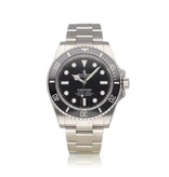 Rolex Submariner No Date 41 NEW - STICKERS - UNWORN - 2022 B+P | steel black ceramic Oyster