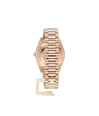 Rolex Day-Date II 41 NEW ROLEX SERVICE - 2015 B+P | rose gold choco - brown President