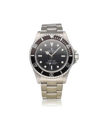 Rolex Submariner No Date 40 - 2006 box + papers | 4-liner - RRR - rehaut steel black