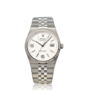 Rolex Land-Dweller 40 40 - 2025 B+P | steel white honeycomb Jubilee