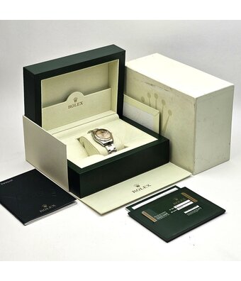 Rolex Datejust 31 - 2010 box + papers | yellow gold steel champagne