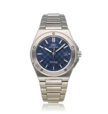 IWC Ingenieur Automatic 40 STOCK - 2024 box + papers | steel blue