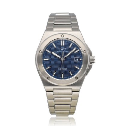 Ingenieur Automatic 40 STOCK - 2024 box + papers | steel blue