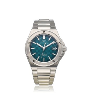 IWC Ingenieur Automatic 40 -  2024 box + papers | steel green - aqua