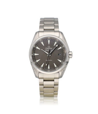Omega Seamaster Aqua Terra 150M 39 steel black date + box