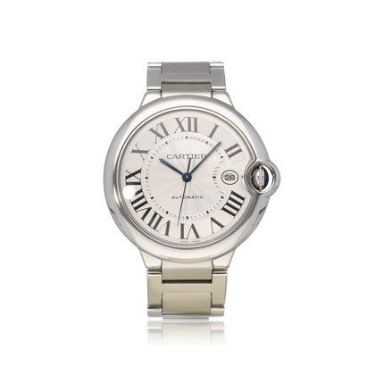 Ballon Bleu de Cartier  42 - 2010 box + papers | steel silver