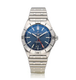 Breitling Chronomat Automatic 40 - 2020 B+P | steel blue rouleaux
