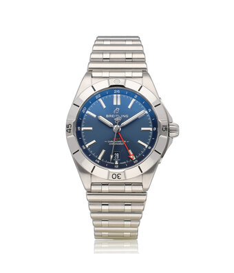 Breitling Chronomat Automatic 40 - 2020 B+P | steel blue rouleaux