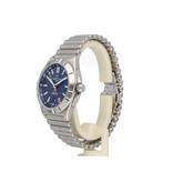 Breitling Chronomat Automatic 40 - 2020 B+P | steel blue rouleaux