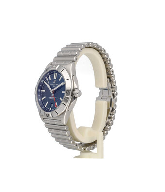 Breitling Chronomat Automatic 40 - 2020 B+P | steel blue rouleaux