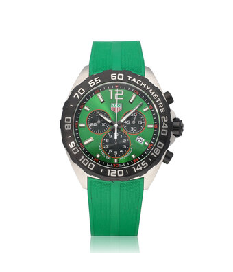 TAG Heuer Formula 1 Chronograph 43 -  2025 box + papers | steel green