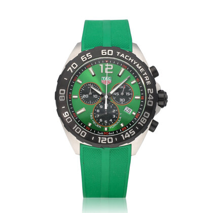 Formula 1 Chronograph 43 -  2025 box + papers | steel green