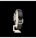 Cartier Tank Solo Small NEW CARTIER STRAP - 2013 B+P | steel SM - small quartz - leather strap | r