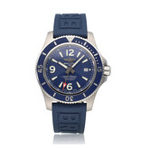Breitling Superocean Automatic 44 - 2023 box + papers | steel blue