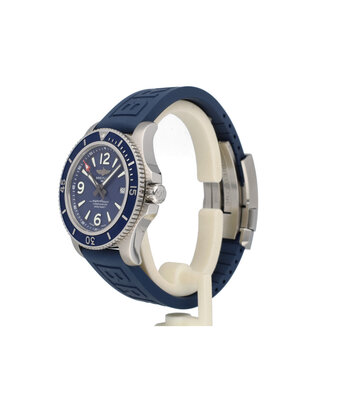 Breitling Superocean Automatic 44 - 2023 box + papers | steel blue