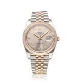 Rolex Datejust 41 NEW ROLEX SERVICE - 2017 box + papers | steel - rose gold sundust diamond Jubi