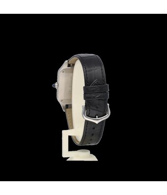Cartier Santos de Cartier Santos-Dumont Large OPEN DATE  - box + papers | steel - rose gold LM - l