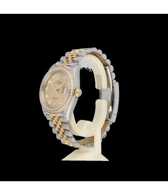 Rolex Datejust 36 - 2022 box + papers | steel - yellow gold Jubilee factory diamond