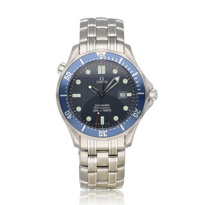 Seamaster Diver 300M  -  2003 box + papers | steel blue