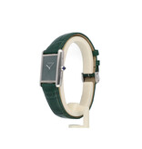 Cartier Tank Must LM - 2022 box + papers | steel green