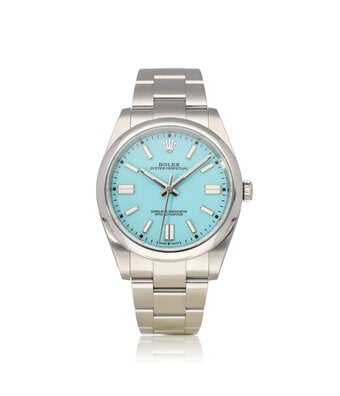 Rolex Oyster Perpetual 41 - 2021 box + papers | Tiffany - Turquoise