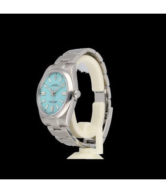 Rolex Oyster Perpetual 41 - 2021 box + papers | Tiffany - Turquoise