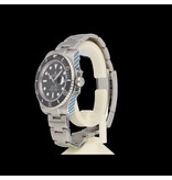 Rolex Submariner Date 40 NEW ROLEX SERVICE - 2017 B+P | steel black ceramic Oyster