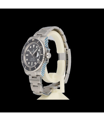 Rolex Submariner Date 40 NEW ROLEX SERVICE - 2017 B+P | steel black ceramic Oyster