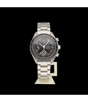 Omega Speedmaster Racing Michael Schumacher 40 Michael Schumacher OPEN DATE B+P | steel black li