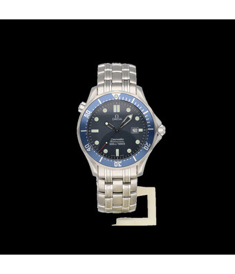 Omega Seamaster Diver 300M  -  2003 box + papers | steel blue