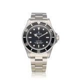 Rolex Submariner No Date 40 NEW ROLEX SERVICE - 2008 B+P | 4 -liner - RRR - rehaut steel black O