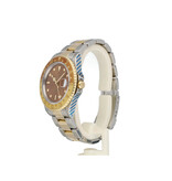 Rolex GMT-Master II 40 NEW ROLEX SERVICE | Tiger Eye 1993 B+P | steel - yellow gold Oyster