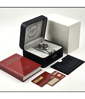 Omega Speedmaster Racing Michael Schumacher 40 Michael Schumacher OPEN DATE B+P | steel black li
