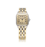 Cartier Panthère de Cartier   3 ROW - 1992 + papers | steel - gold ivory roman