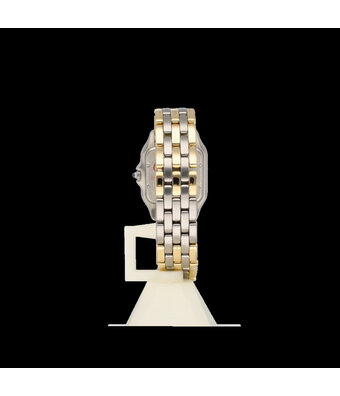 Cartier Panthère de Cartier   3 ROW - 1992 + papers | steel - gold ivory roman
