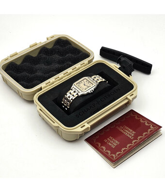 Cartier Panthère de Cartier   3 ROW - 1992 + papers | steel - gold ivory roman
