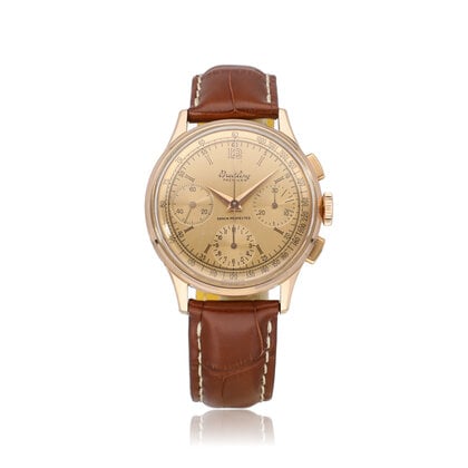 Premier  35 SERVICE + NEW BREITLING STRAP + BUCKLE | rose gold champagne