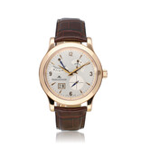 Jaeger-LeCoultre Master Control Eight Days 39 JLC SERVICE + NEW STRAP - bos + papers | rose gold - silver -