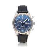 IWC Pilot's Watch Spitfire Chronograph Laureus Limited Edition 42 OPEN PAPERS - box + papers -