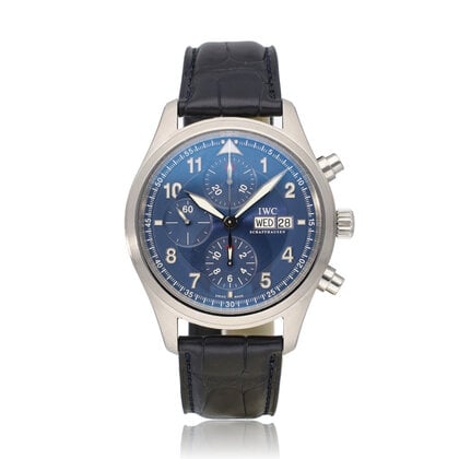 Pilot's Watch Spitfire Chronograph Laureus Limited Edition 42 OPEN PAPERS - box + papers -
