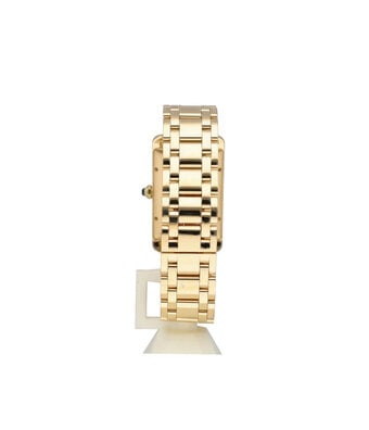 Cartier Tank Américaine SM - 2000 B+P | yellow gold silver roman