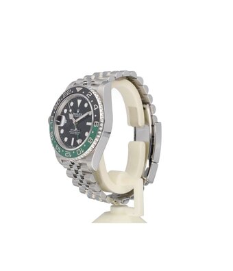 Rolex GMT-Master II 40 NEW ROLEX SERVICE - 2022 B+P | steel left - lefty - Sprite green Oyster