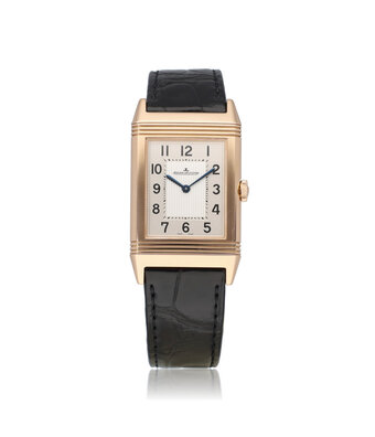 Jaeger-LeCoultre Reverso   NEW JLC STRAP - 2014 + papers | rose gold | ref. 277.2.62